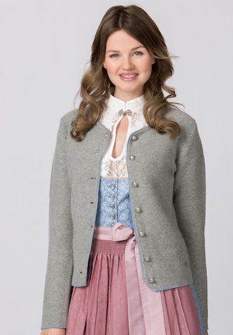 STOCKERPOINT Knit Cardigan 'Marissa' in Grey: front