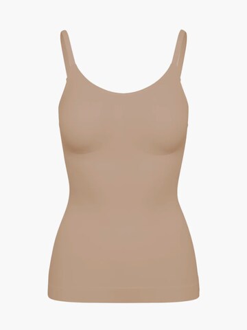 cfab (formerly creamy fabrics) Shaping Top 'Shaping Cami' in Beige: front