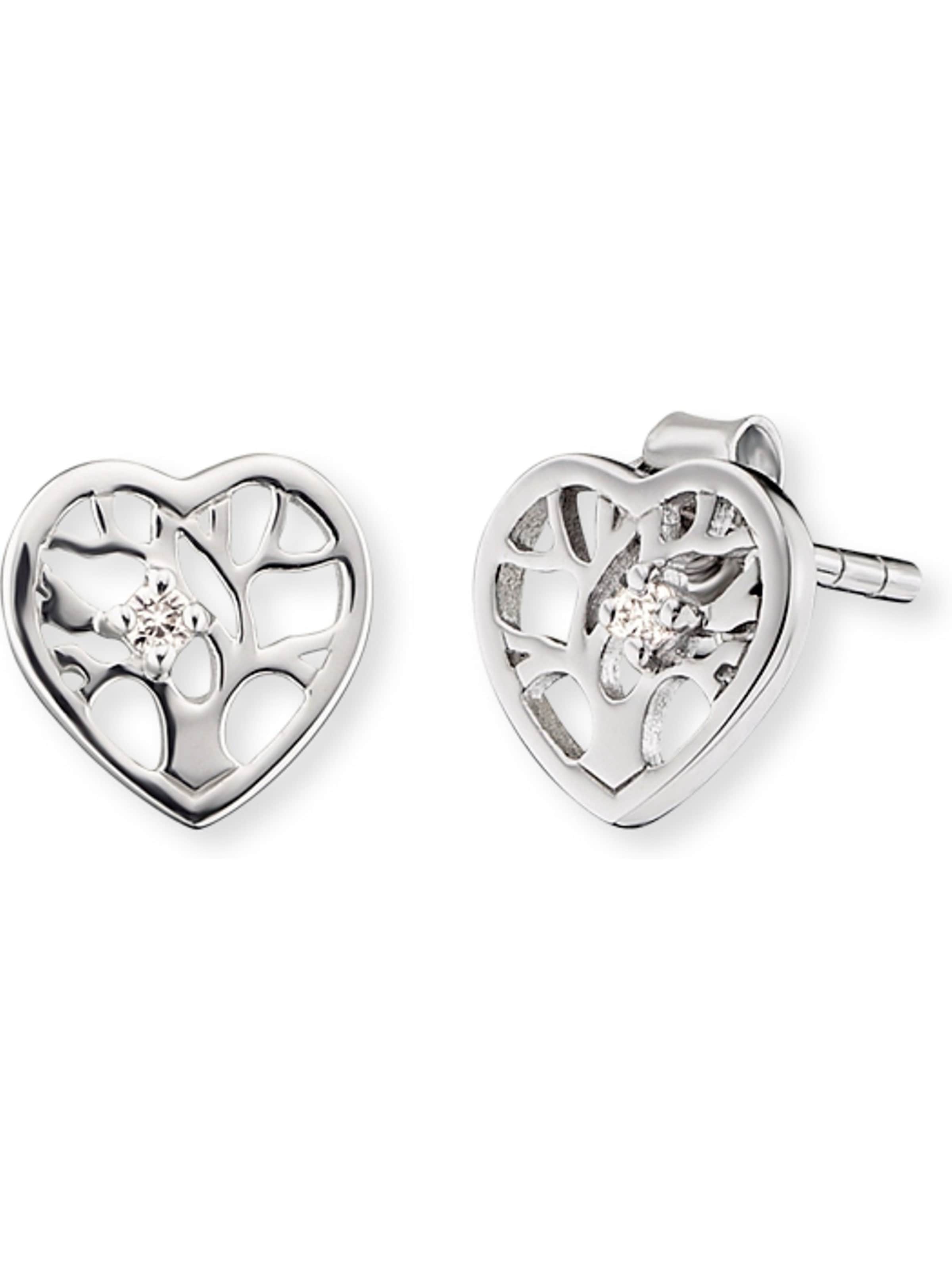 Engelsrufer Ohrringe in Silber: Vorderseite