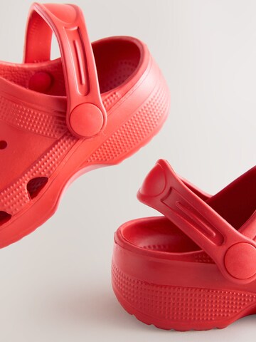 Chaussures ouvertes Next en rouge