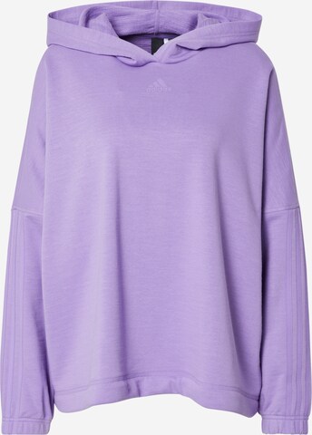 ADIDAS SPORTSWEAR Sports sweatshirt 'Dance Versatile' in Purple: front