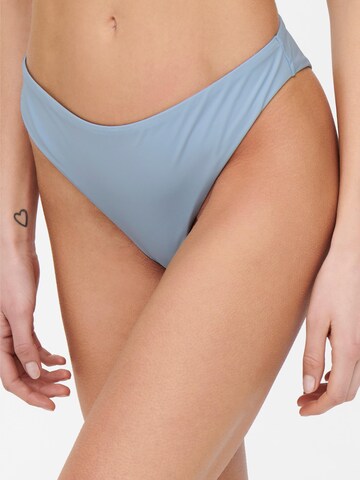 ONLY Bikini Bottoms 'Olli' in Blue: front
