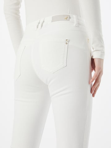 Skinny Pantalon PATRIZIA PEPE en blanc