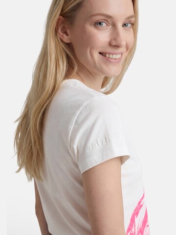 salzhaut Shirt 'Abbeldwatsch' in White