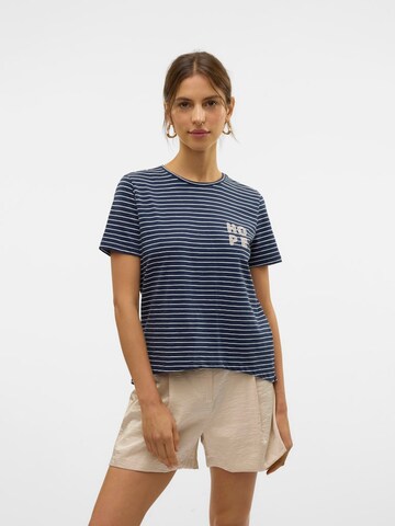 VERO MODA T-Shirt 'VMSIMONE' in Blau: Vorderseite