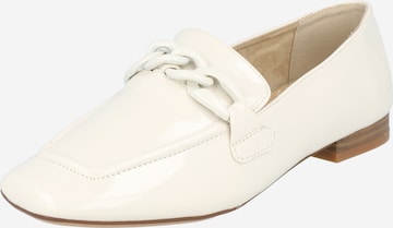 Bata Slip-ons in White: front