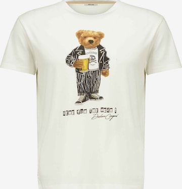 T-Shirt 'Bebear' Deeluxe en blanc : devant