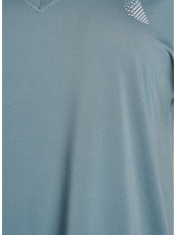Active by Zizzi Performance shirt 'ABASIC' in Blue