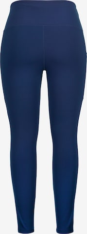 Skinny Pantalon de sport Ulla Popken en bleu