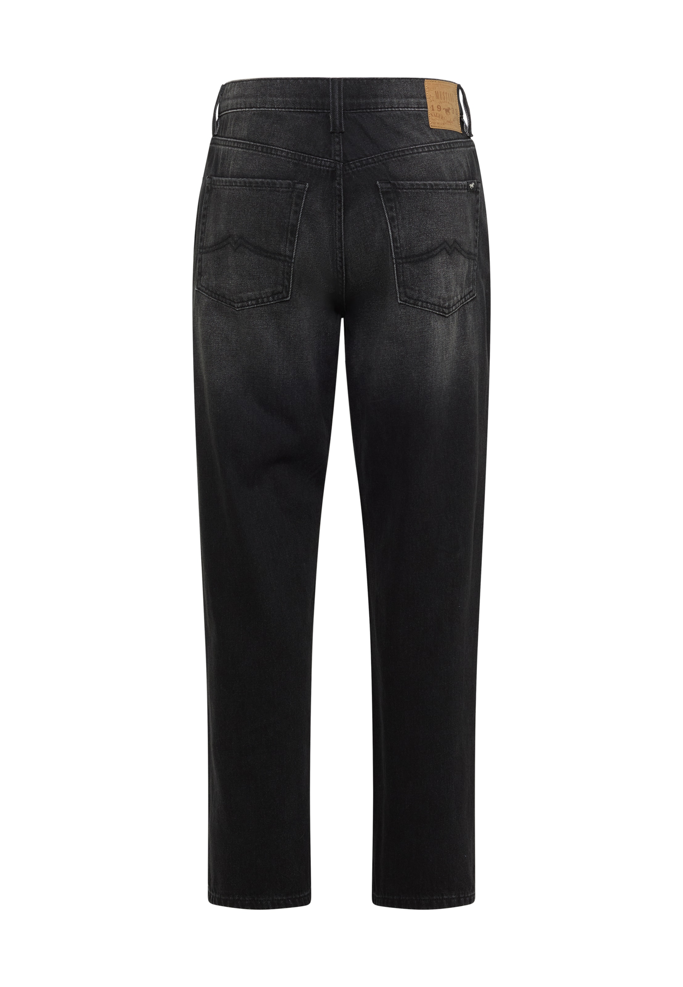 MUSTANG Loosefit Jeans in Schwarz