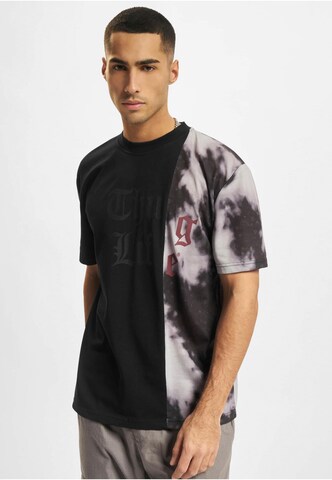Thug Life Shirt 'Underground' in Black: front