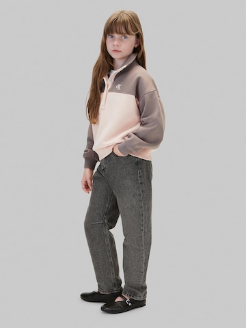 Calvin Klein Jeans Regular Collegepaita värissä beige