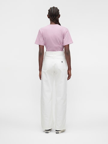 Carhartt WIP Wide leg Τζιν 'Jane' σε λευκό