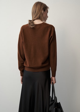 MANGO Pullover 'SERRAPI' in Braun