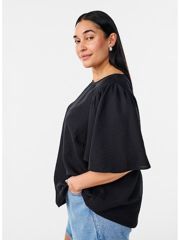 Zizzi Bluza 'Caerina' | črna barva