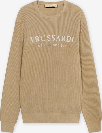 Trussardi - Jersey en beige: frente