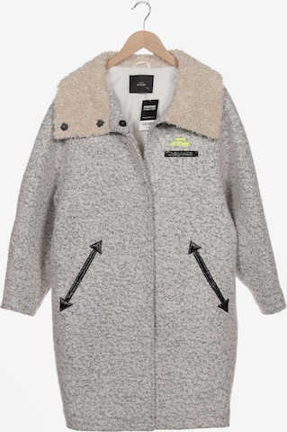 Twin Set Mantel S in Grau: Vorderseite