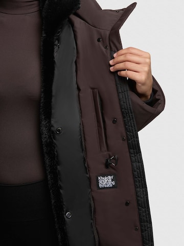 khujo Mantel 'Collie' in Lila