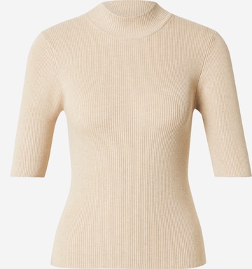 NÜMPH Pulover | bež barva: sprednja stran