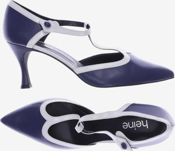 heine Pumps 42 in Blau: predná strana