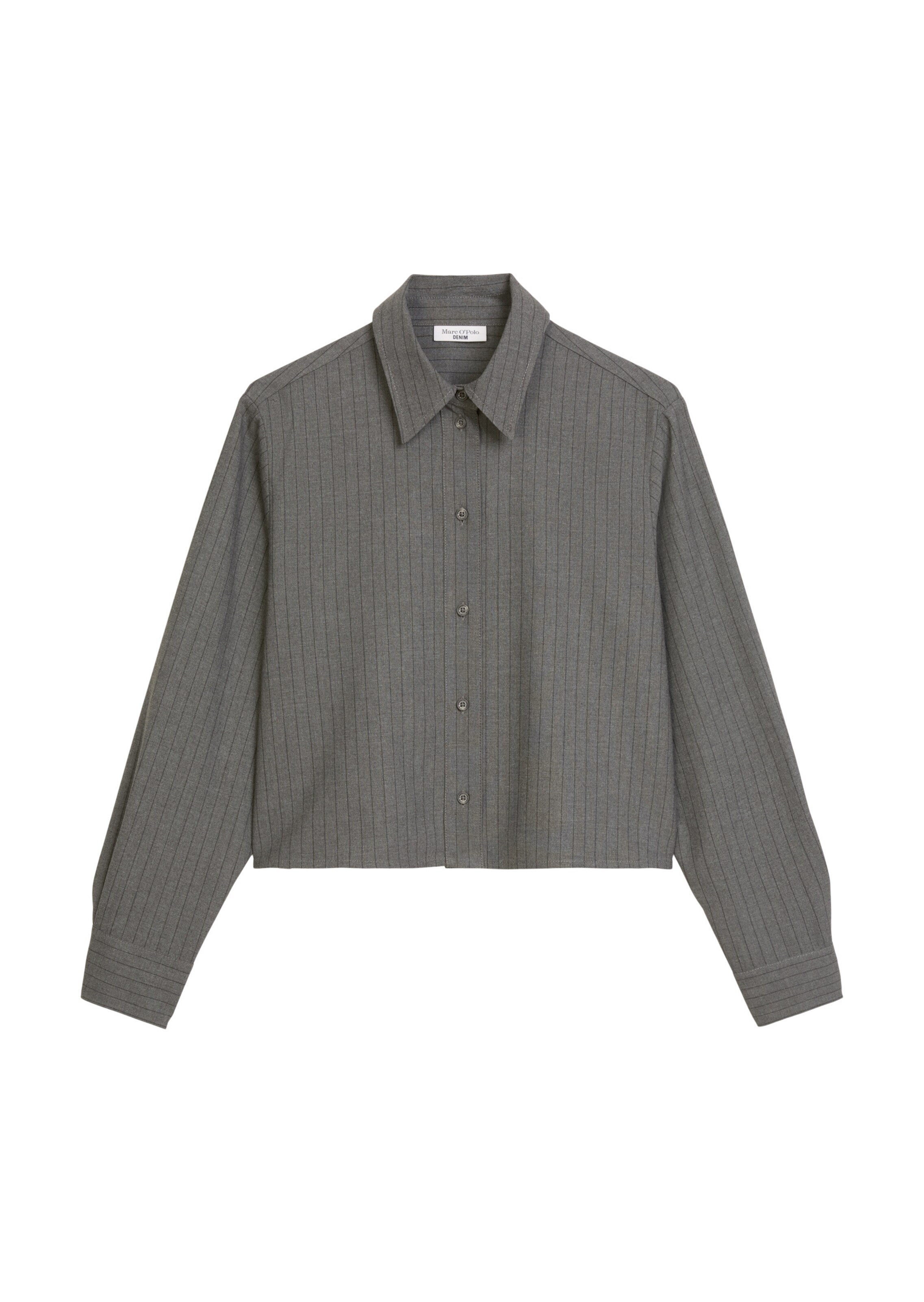 Marc O'Polo DENIM Blouse in Grey: front