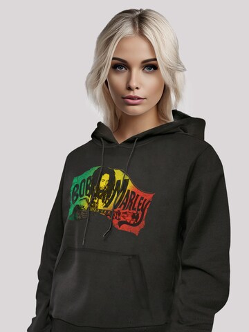F4NT4STIC Sweatshirt 'Bob Marley Chords Reggae Music' in Schwarz