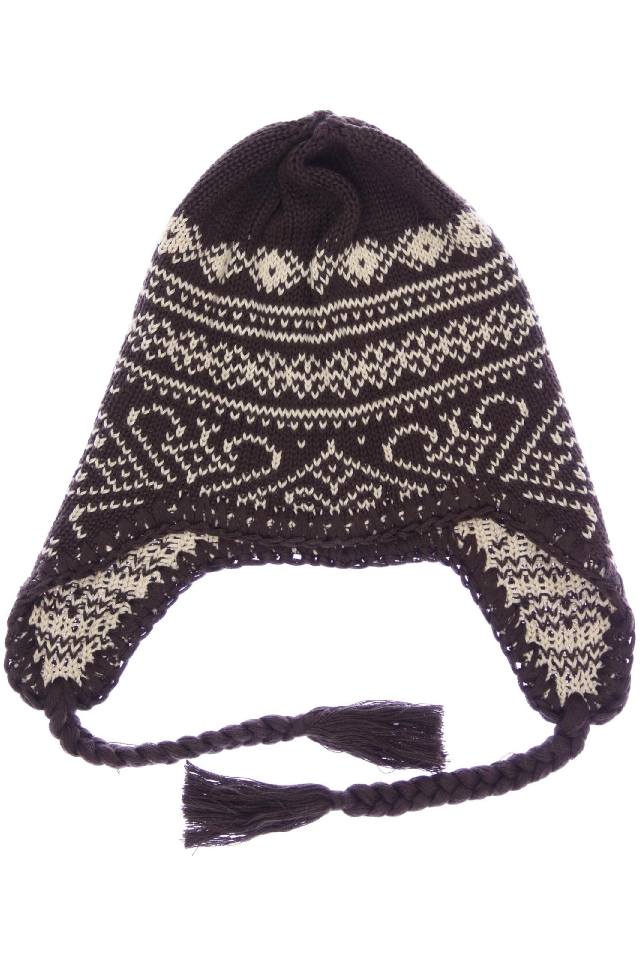 s.Oliver Hat & Cap in One size in Brown: front