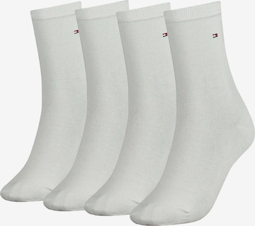 Chaussettes TOMMY HILFIGER en blanc : devant