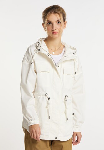 DreiMaster Vintage Between-Season Jacket 'Zitha' in White: front