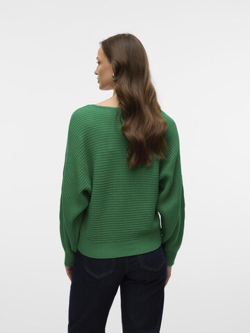 VERO MODA Sweater 'VMLUX' in Green
