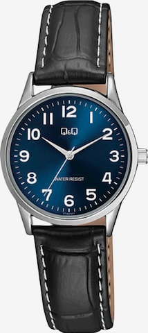 Montre à affichage analogique 'Klassisch' Q&Q en noir : devant