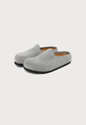 BIRKENSTOCK Slipper 'Amsterdam' in Grün