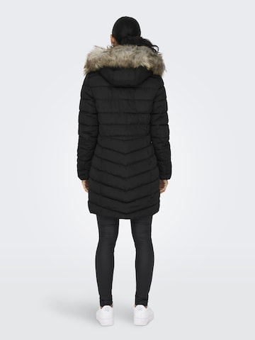 Manteau d’hiver 'Ellan' ONLY en noir