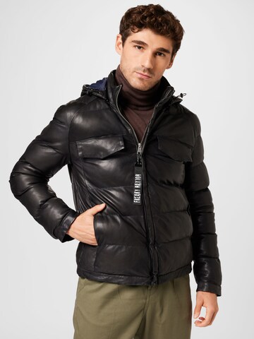 FREAKY NATION Between-season jacket 'Easy Tom' in Black: front