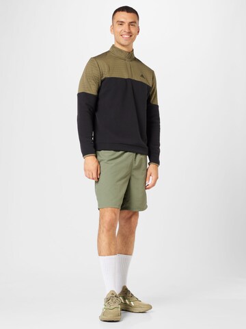 zaļš ADIDAS GOLF Sportiska tipa džemperis