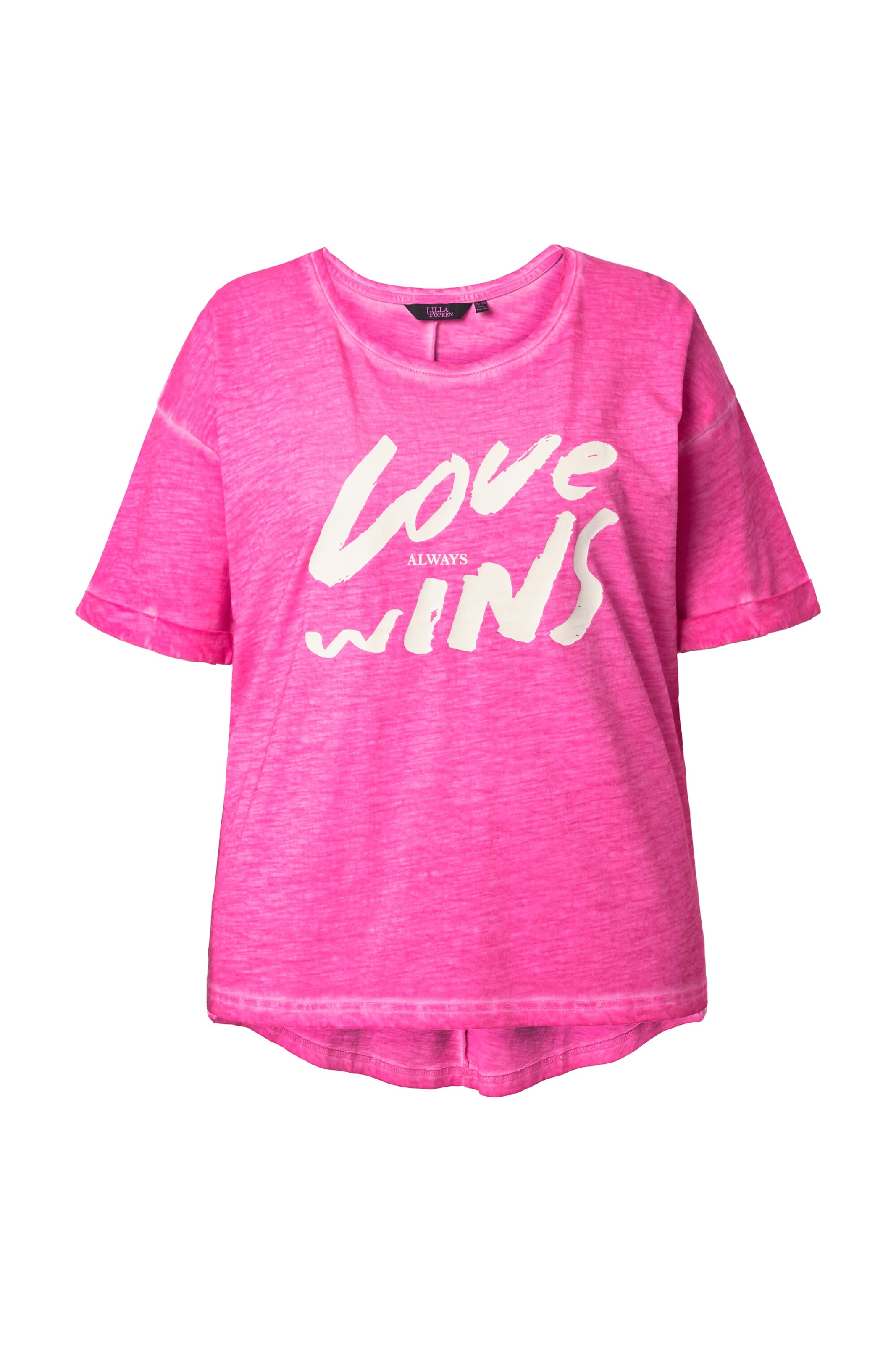 Ulla Popken Shirt in Roze: voorkant