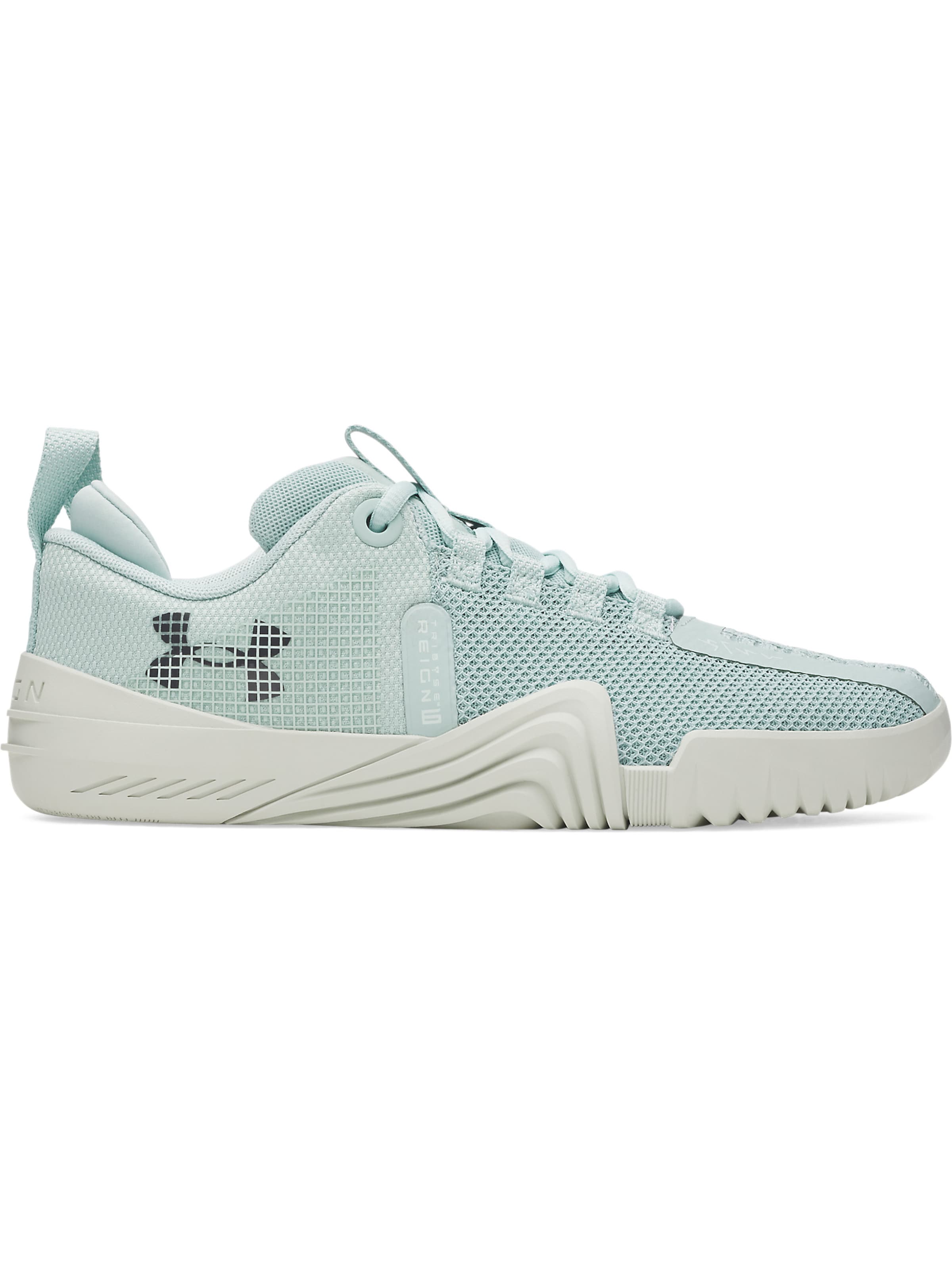 UNDER ARMOUR Sports shoe 'TriBase Reign 6' in Blue: front