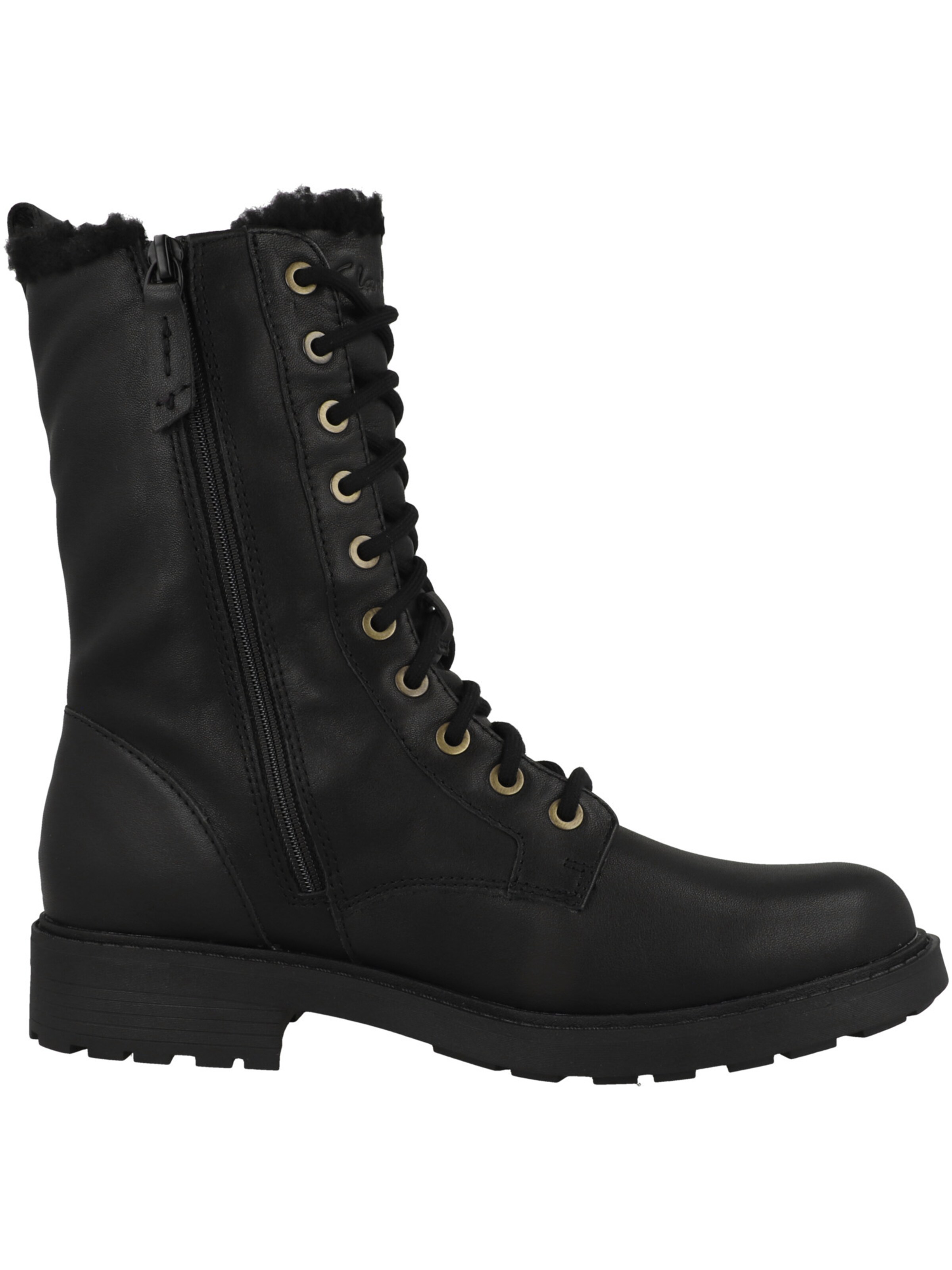 CLARKS Schnürstiefelette 'Orinoco2' in Schwarz