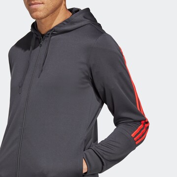 ADIDAS PERFORMANCE Trainingspak '3-Stripes' in Zwart