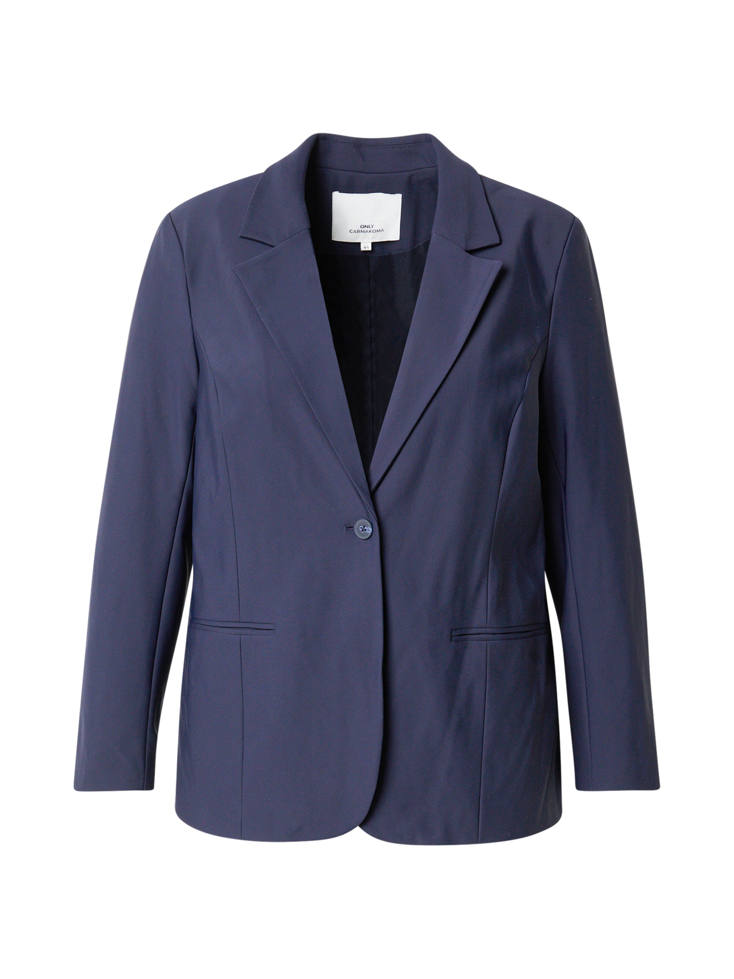ONLY Carmakoma Blazer 'TRAVEL' in Blue: front