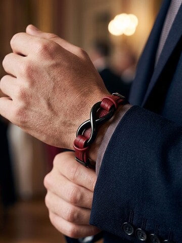 UNIQAL Armband 'INFINITY' in Rood