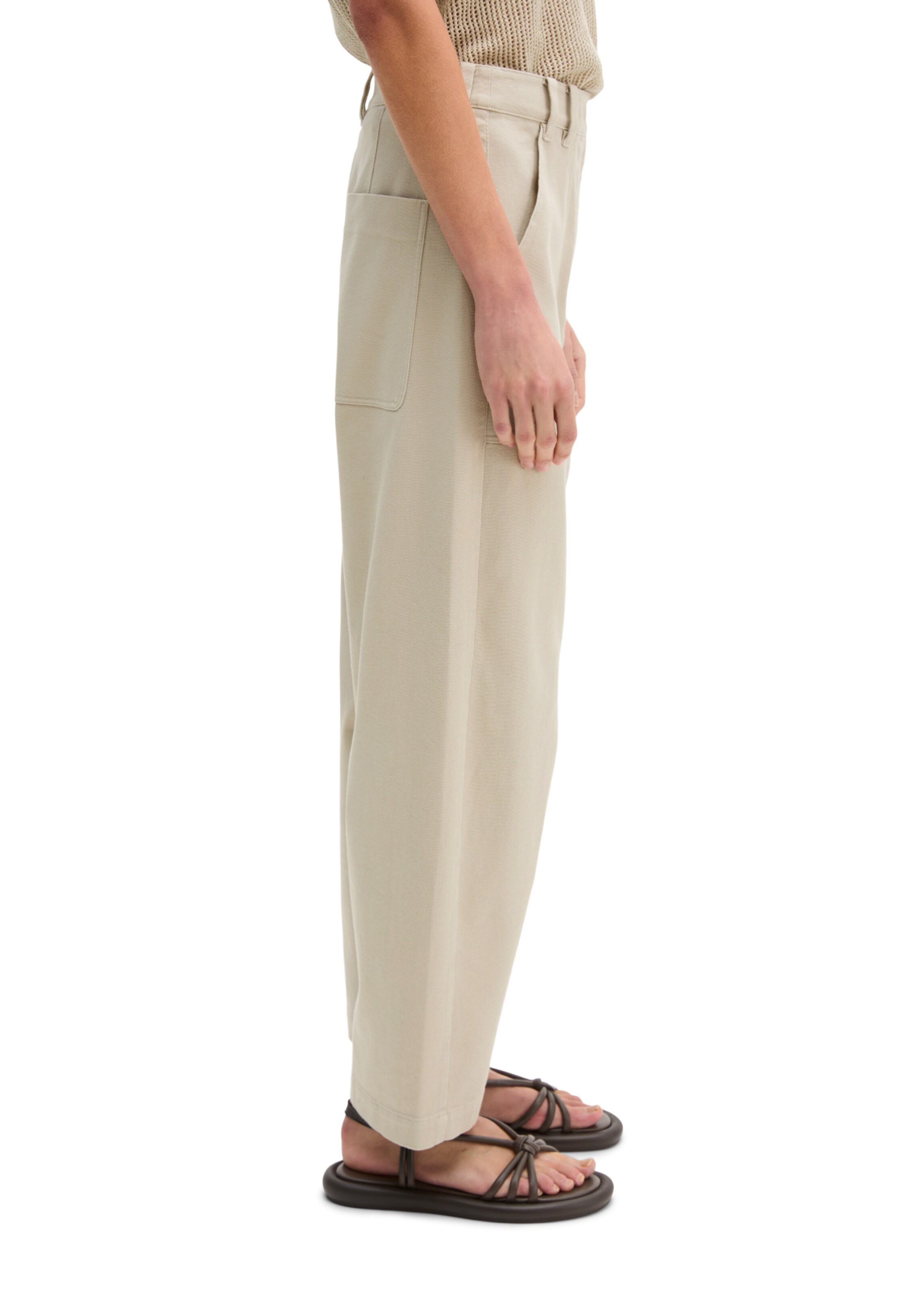 Barrel Pantalon Marc O'Polo en beige