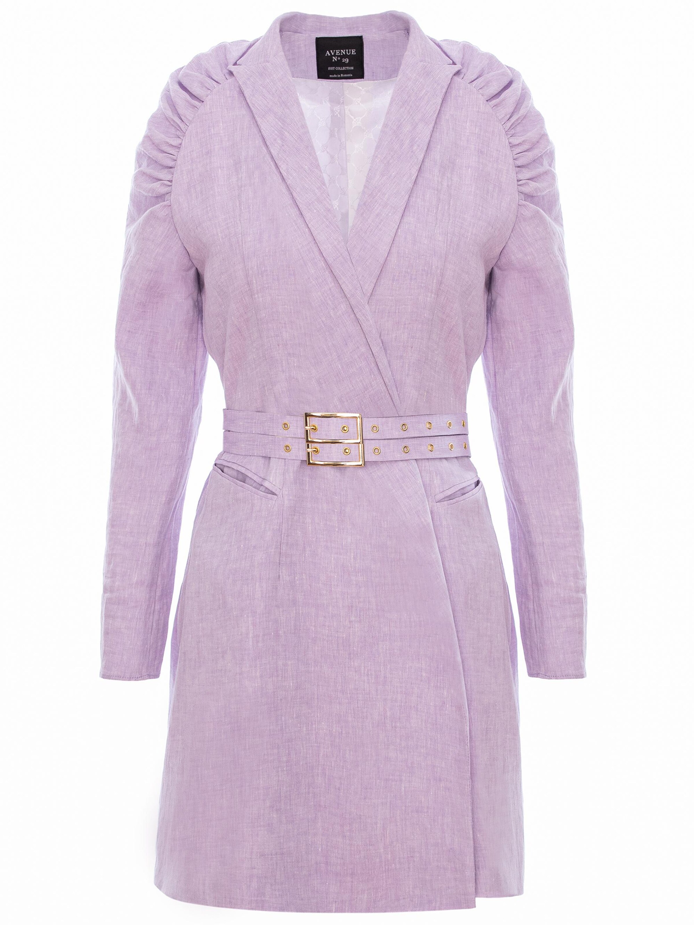AVENUE N°29 - Ajuste regular Chaqueta saco en lila: frente