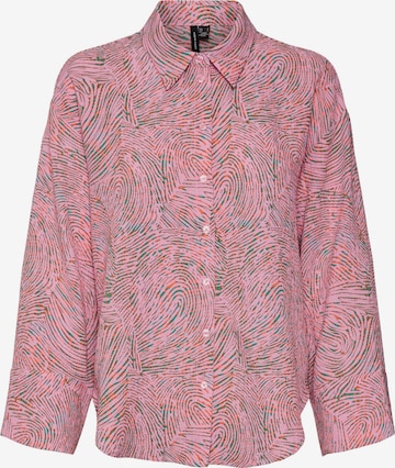 VERO MODA Blouse 'PEPPER' in Lila: voorkant