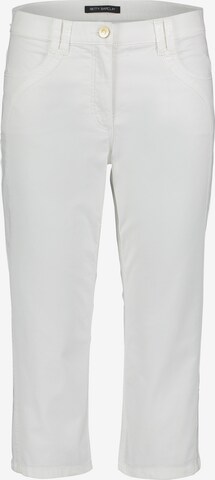 Betty Barclay Slimfit Broek in Wit: voorkant