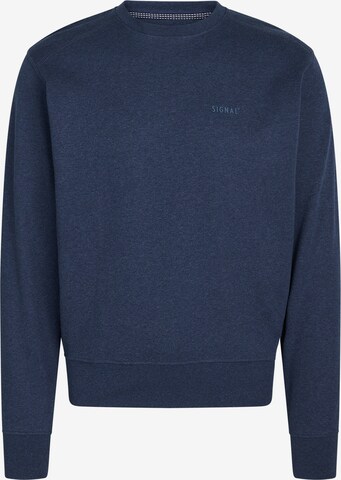 Signal Sweatshirt 'Billy Crew' in Blau: predná strana