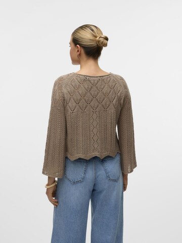 VERO MODA Trui 'VMGinger' in Grijs