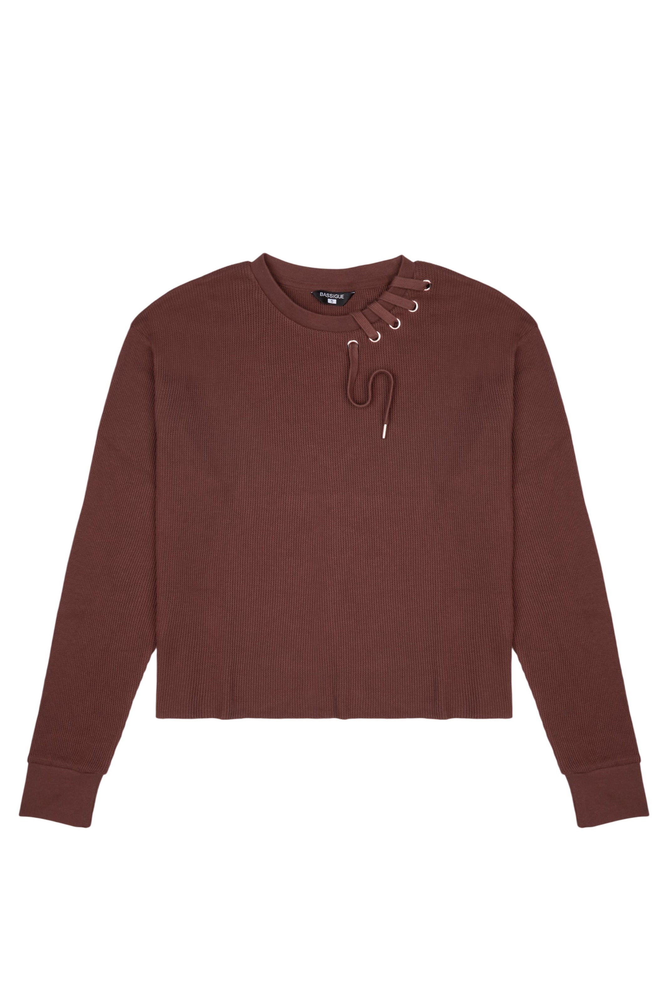 BASSIGUE Sweatshirt in Braun: Vorderseite