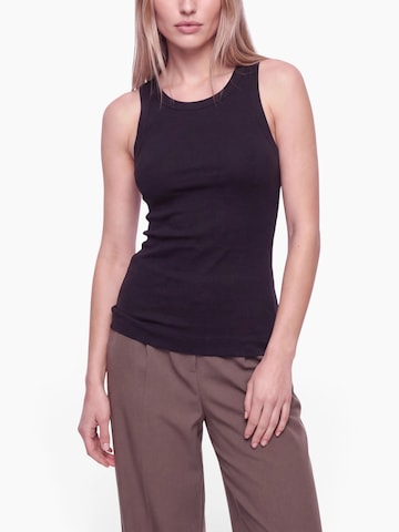 Soft Rebels Top 'Adelynn' in Schwarz: Vorderseite