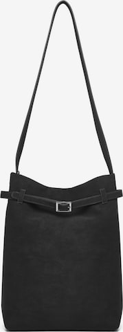 Miss Lulu Shoulder Bag in Black: front